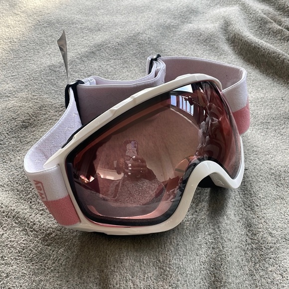 💕 PINK WOMAN’S SNOW MOBILE SKI SNOWBOARDING SNOW ACTIVITIES GOOGLES *NEW* - Picture 5 of 14